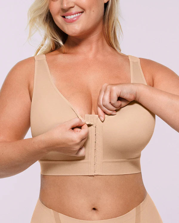 Unlined Wireless Back Support Bra